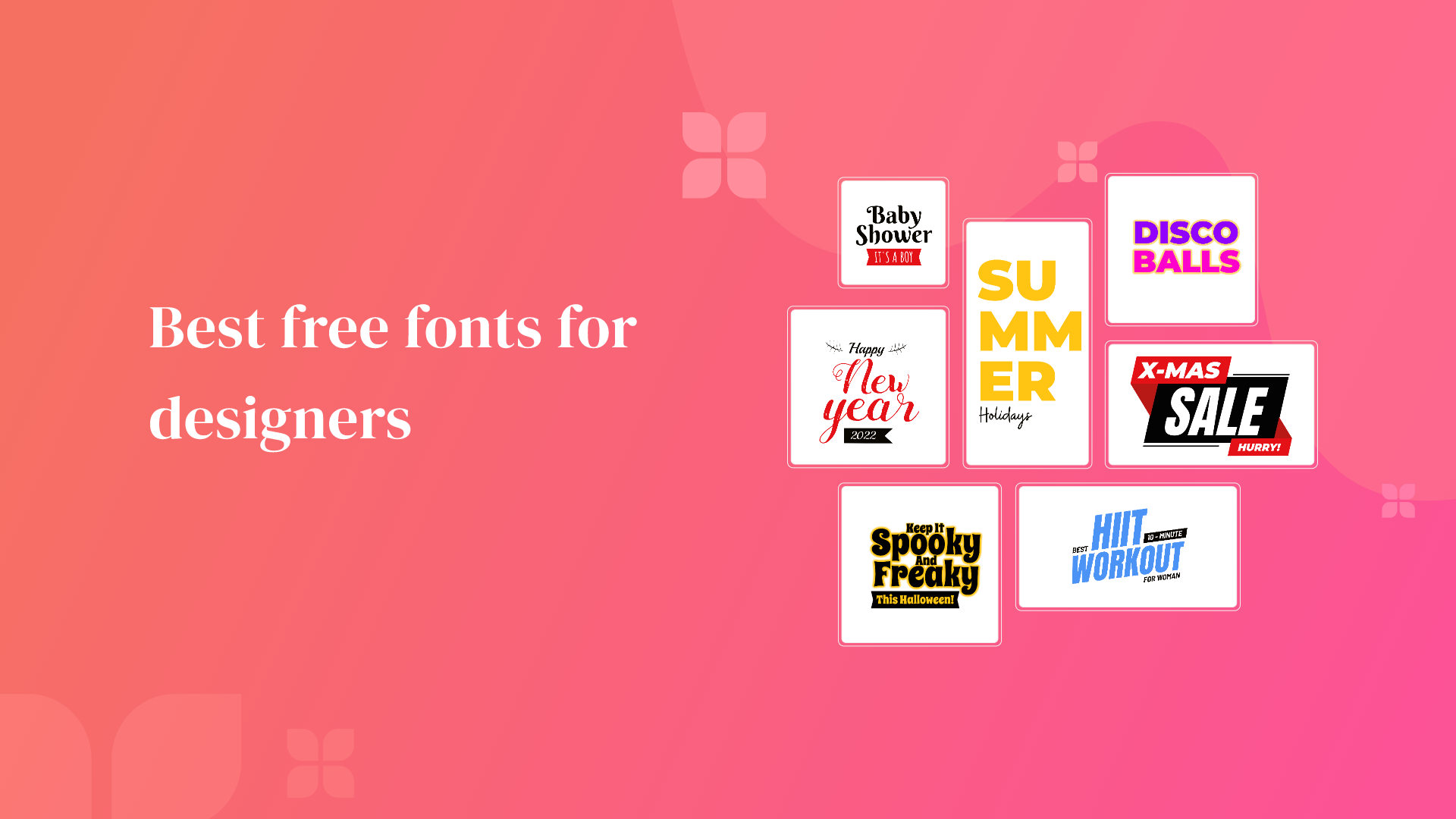 500+ Free Fonts For Your Designs | Custom Fonts | Picmaker