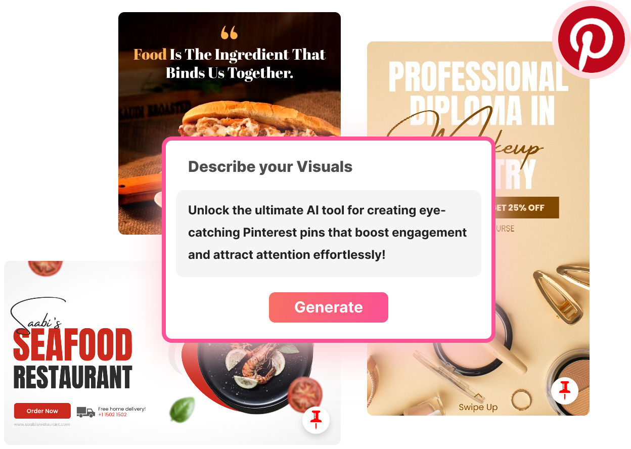 AI pinterest Pin generator