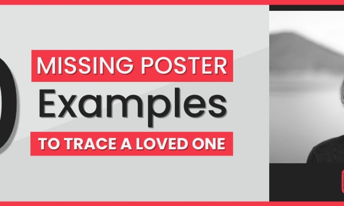 Personalize this Simple Missing Kid Poster template online